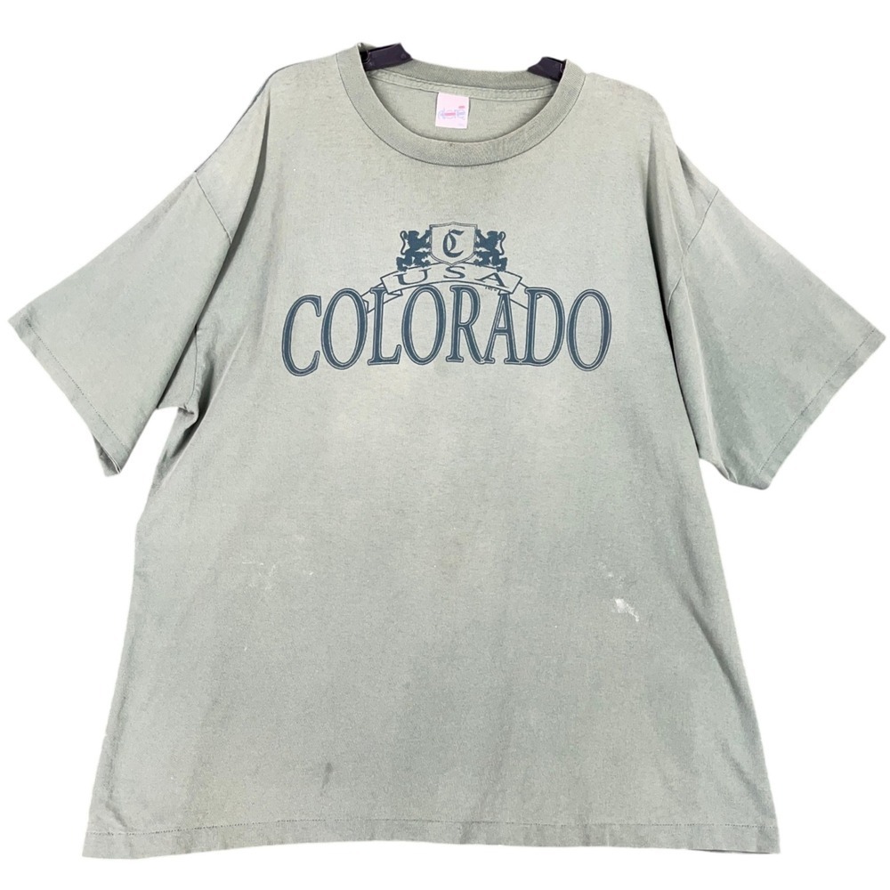 Vintage Colorado Shirt XXL Souvenir Tee Made USA Single Stitch Y2K 90s Tourist